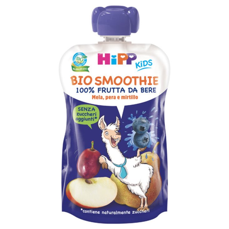 BIO Smoothie HiPP Kids Apple Pear Blueberry 120ml