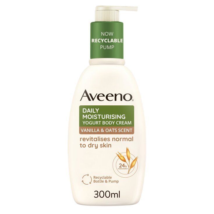 Aveeno® Yogurt Vanilla & Oat Body Cream 300ml
