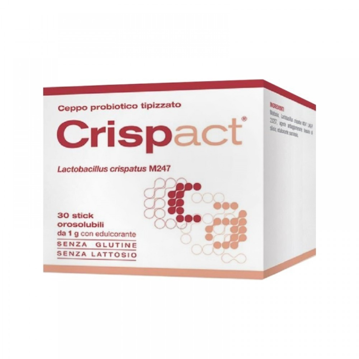 Pharmextracta Crispact Food Supplement 30 Orosoluble Sticks