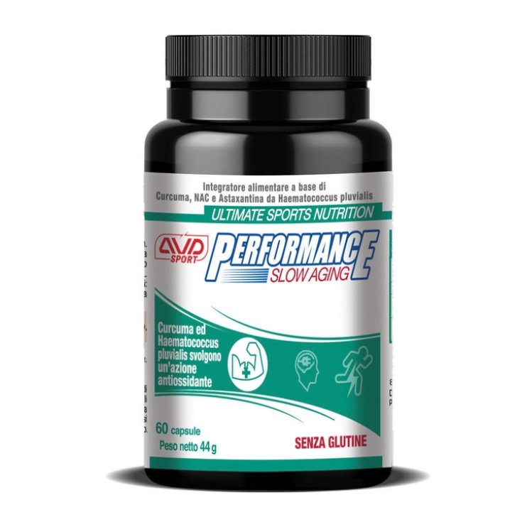 AVD Performance Slow Aging Gluten Free Food Supplement 60 Capsules