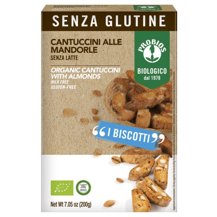 Cantuccini Almond Gluten Free Probios 200g
