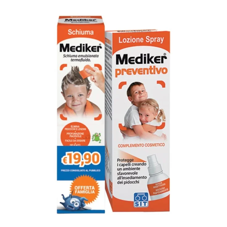 Sit Mediker Anti Lice Foam + Preventive Spray