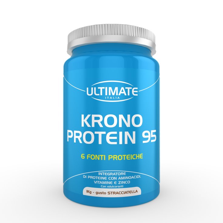 Ultimate Krono Protein 95 Food Supplement Stracciatella Taste 1kg