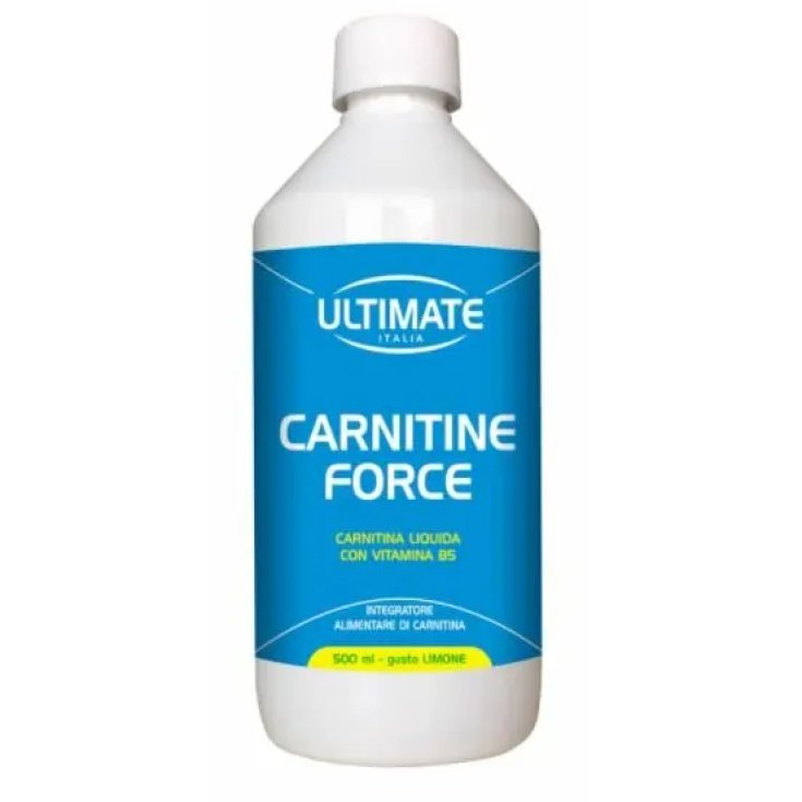 Ultimate Carnitine Force Lemon Food Supplement 500ml