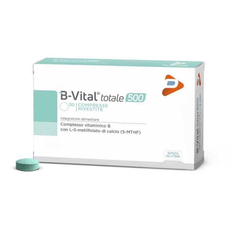 B-vital Total 500mg Gluten Free 30 Coated Tablets
