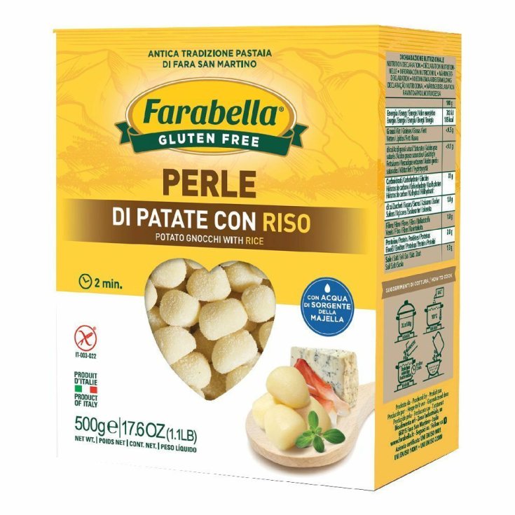 Farabella Potato Perle With Rice 500g