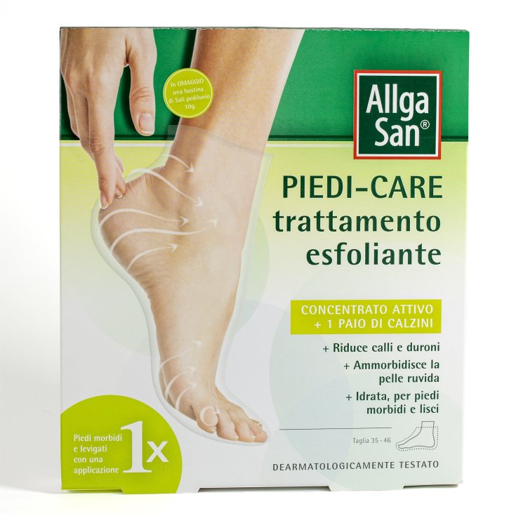 AllgaSan Feet-Care Exfoliating Treatment 1 Application