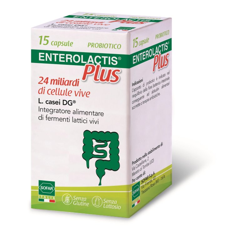 Enterolactis Plus Sofar 15 Capsules
