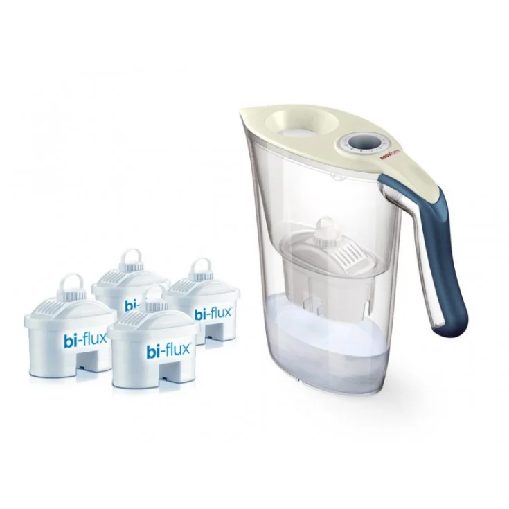 Jug Dark Bleu Bodyform Kit + 4 Cartridges