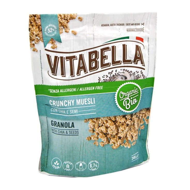 Crunchy Muesli With Chia And Vitabella Seeds 240g