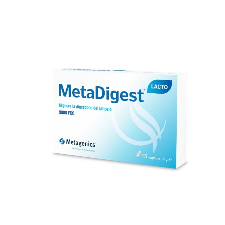 MetaDigest® Lacto Metagenics ™ 15 Capules