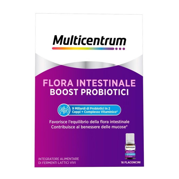Multicentrum Duobiotico Food Supplement of Lactic Ferments 16 Vials