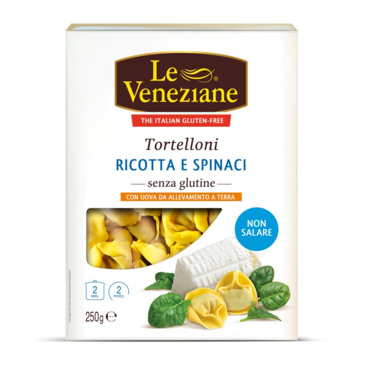 Le Veneziane Tortelloni Ricotta And Spinach Gluten Free Molino Di Ferro® 250g