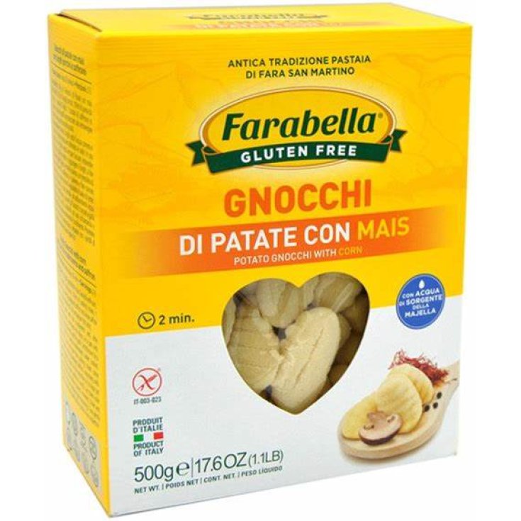 Potato Gnocchi With Farabella® Corn 500g