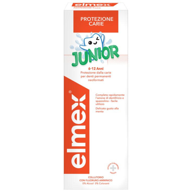 elmex® Junior 6-12 Years Mouthwash 400ml