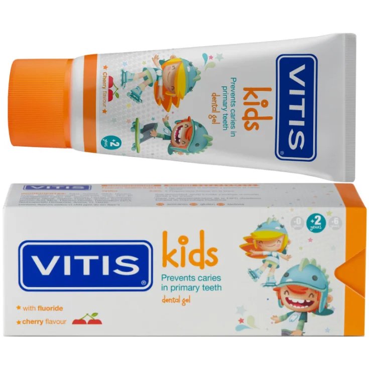 Vitis® Kids Gel Toothpaste Dentaid 50ml
