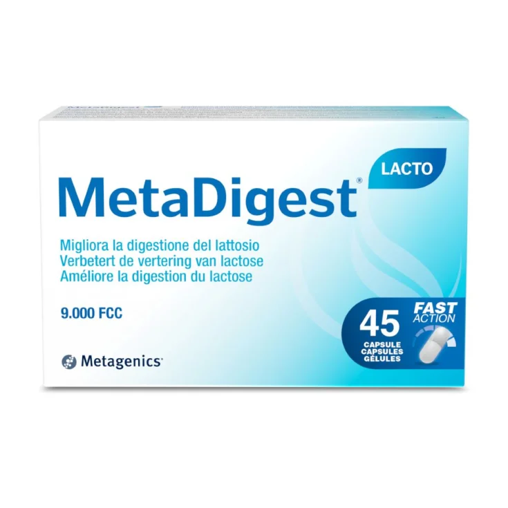 MetaDigest® Lacto Metagenics ™ 45 Capsules