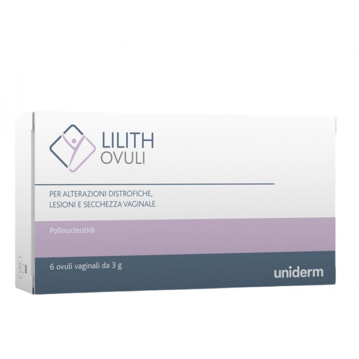 Lilith Vaginal Ovules UNIDERM 6 Ovules