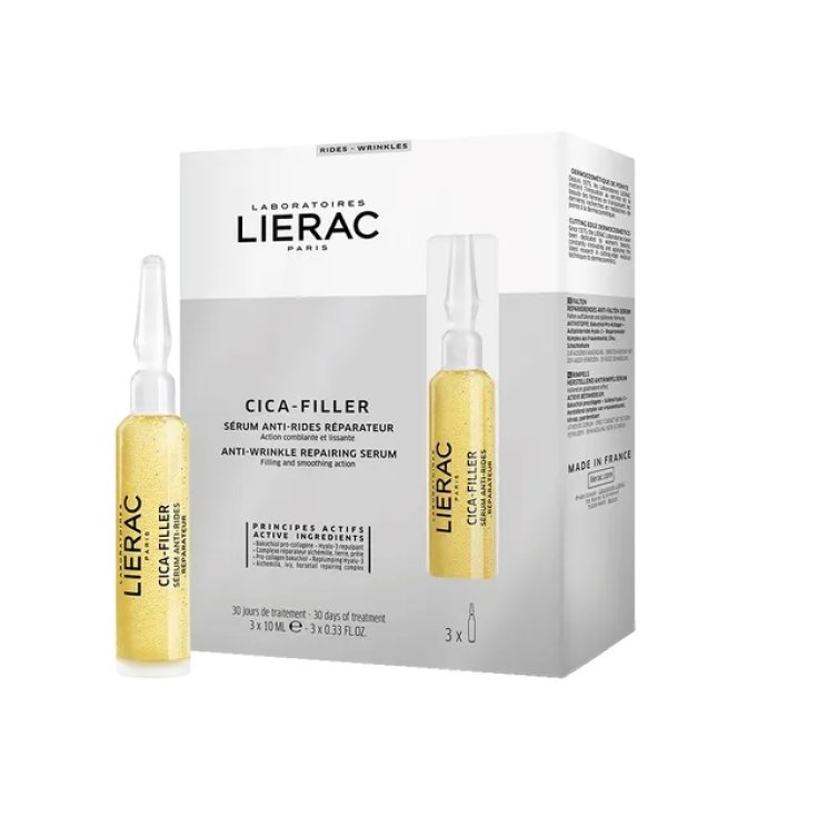 Cica-Filler Anti-Wrinkle Repairing Serum Lierac 3x10ml