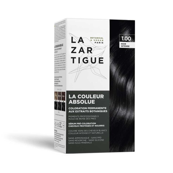 JF Lazartigue Couleur Absolue Hair Dye Hue 1.00 Intense Black