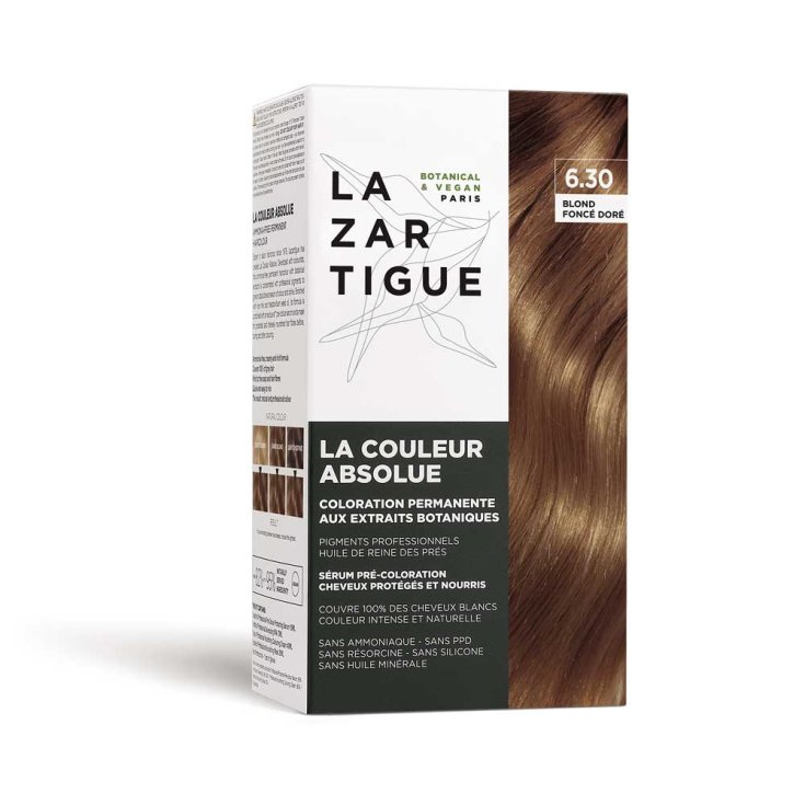 JF Lazartigue Couleur Absolue Hair Dye Shade 6.30 Dark Golden Blonde