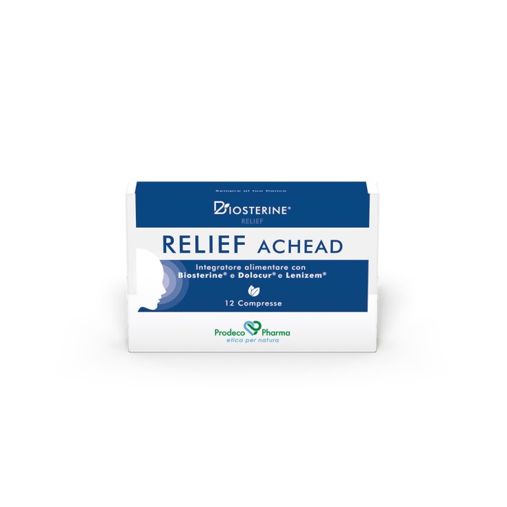 Biosterine RELIEF ACHEAD Prodeco Pharma 12 Tablets