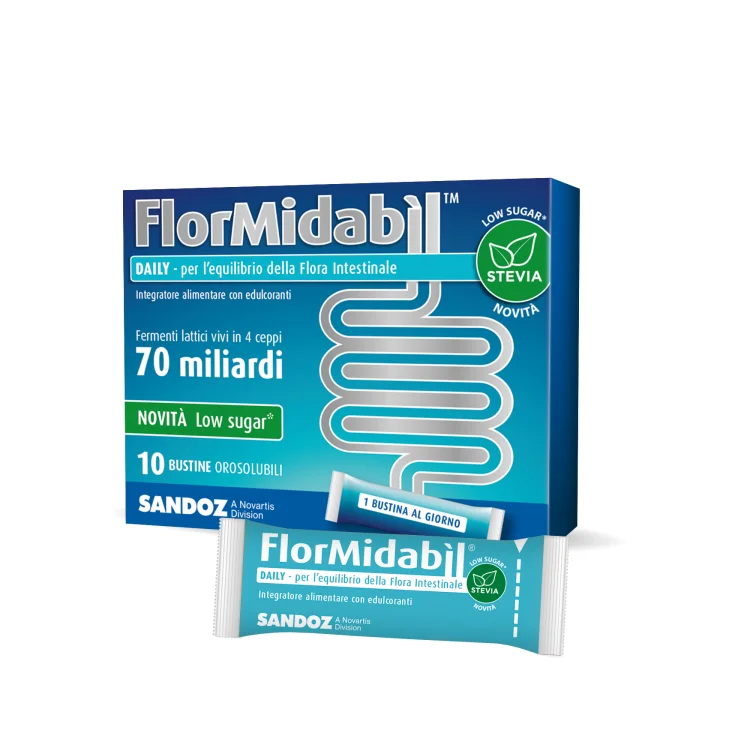 FlorMidabìl Daily Sandoz 10 Sachets