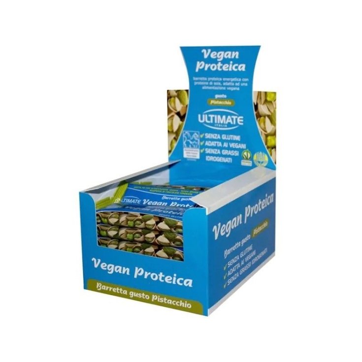 Ultimate Vegan Protein Bar Pistachio Taste 24 Pieces 40g