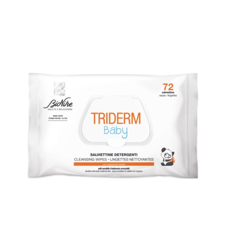 Triderm Baby BioNike Cleansing Wipes 72 Pieces