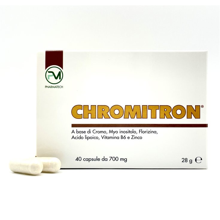 Chromitron Piemme Pharmatech 40 Capsules