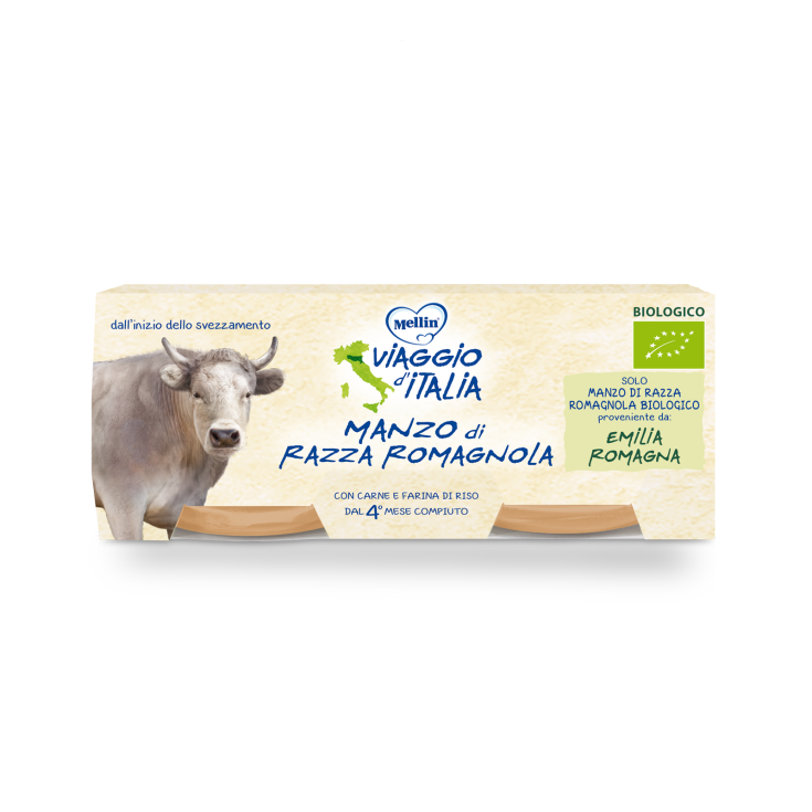 Beef of the Romagnola breed Journey of Italy Mellin 2x80g