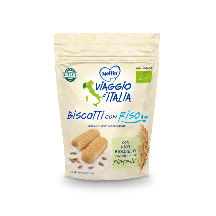 Rice Biscuits Journey of Italy Mellin 150g