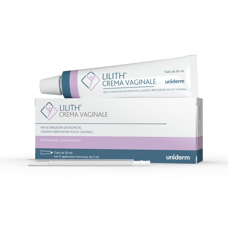 Lilith UNIDERM Vaginal Cream 30ml + 6 Applicators