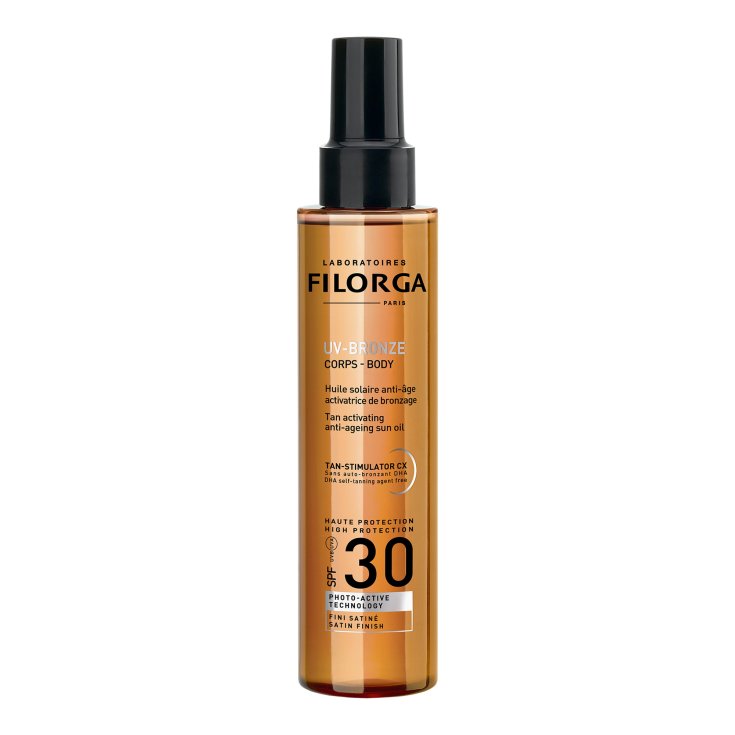 UV-BRONZE CORPS Huile SPF30 + Filorga 150ml