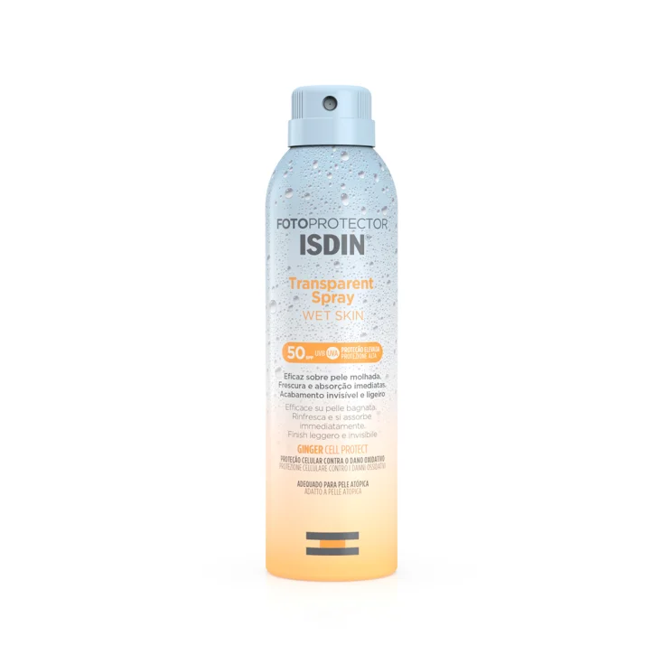 Photoprotector Transparent Wet Skin ISDIN 250ml