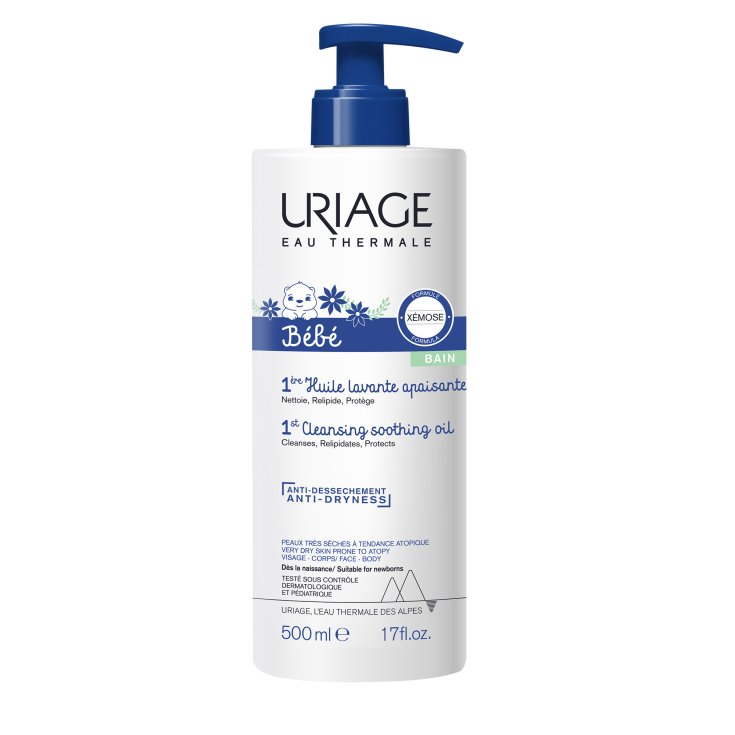 Bébé Uriage Soothing Cleansing Oil 500ml