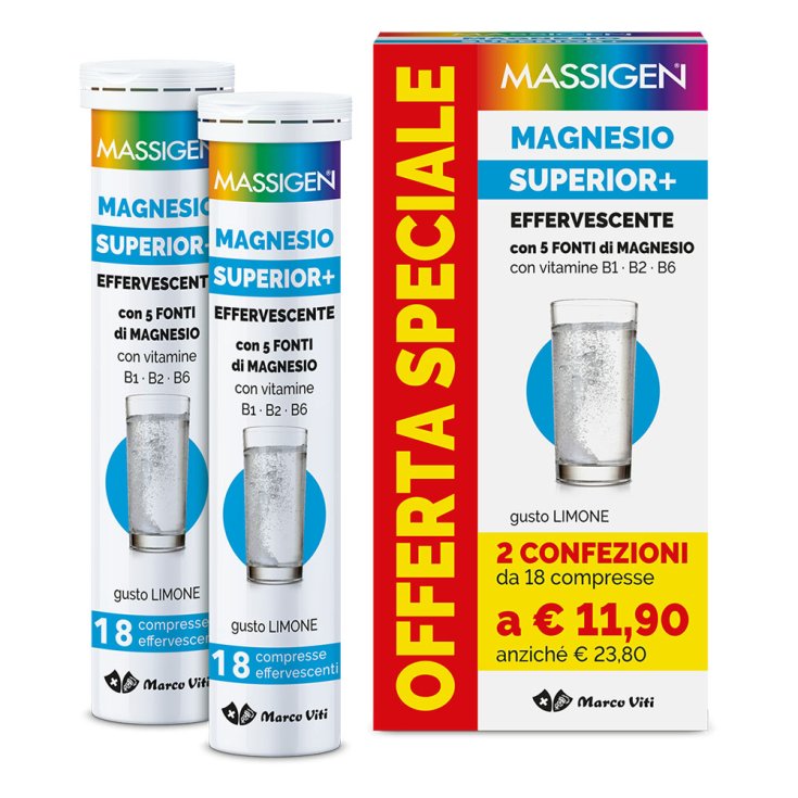 Superior Magnesium + Effervescent 18 + 18 Tablets