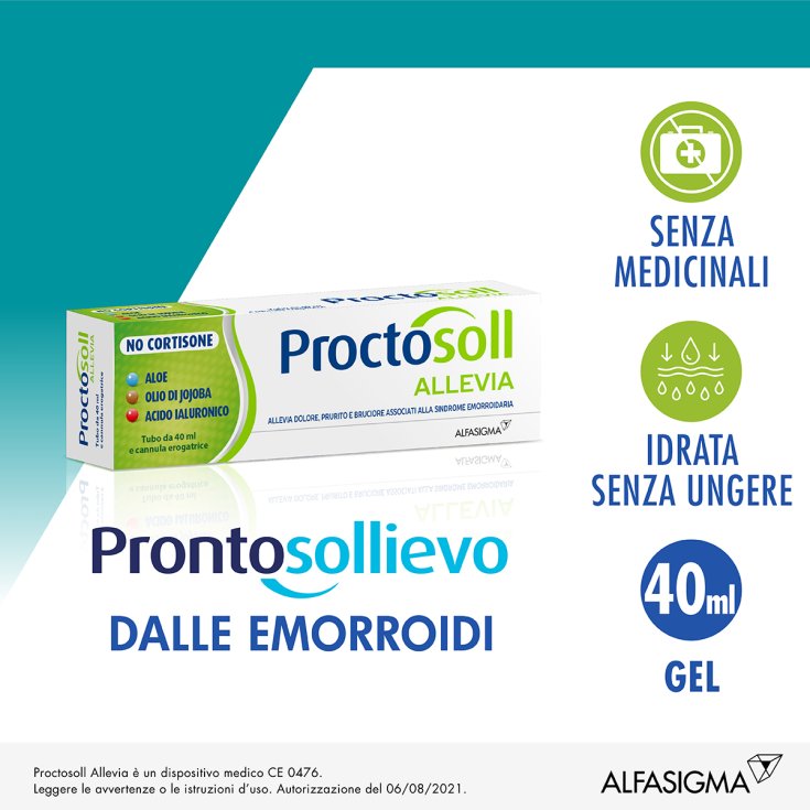 Proctosoll Relieves AlfaSigma Gel 40ml