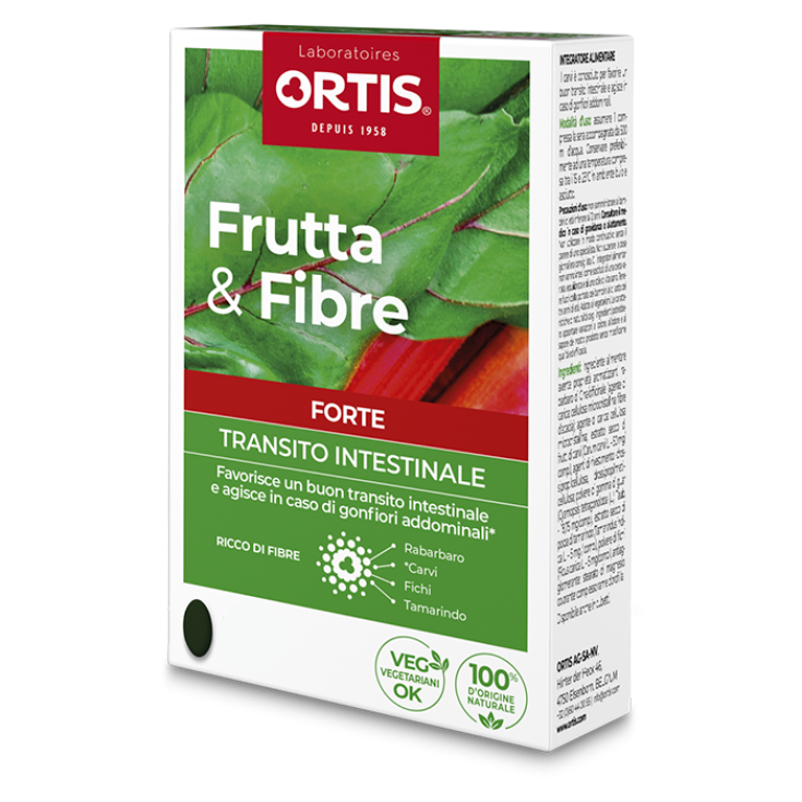 Fruit & Fiber Forte Ortis® Laboratoires 12 Tablets