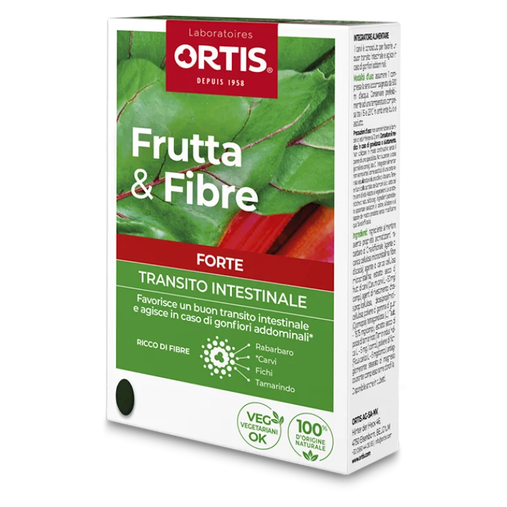 Fruit & Fiber Forte Ortis® Laboratoires 12 Tablets