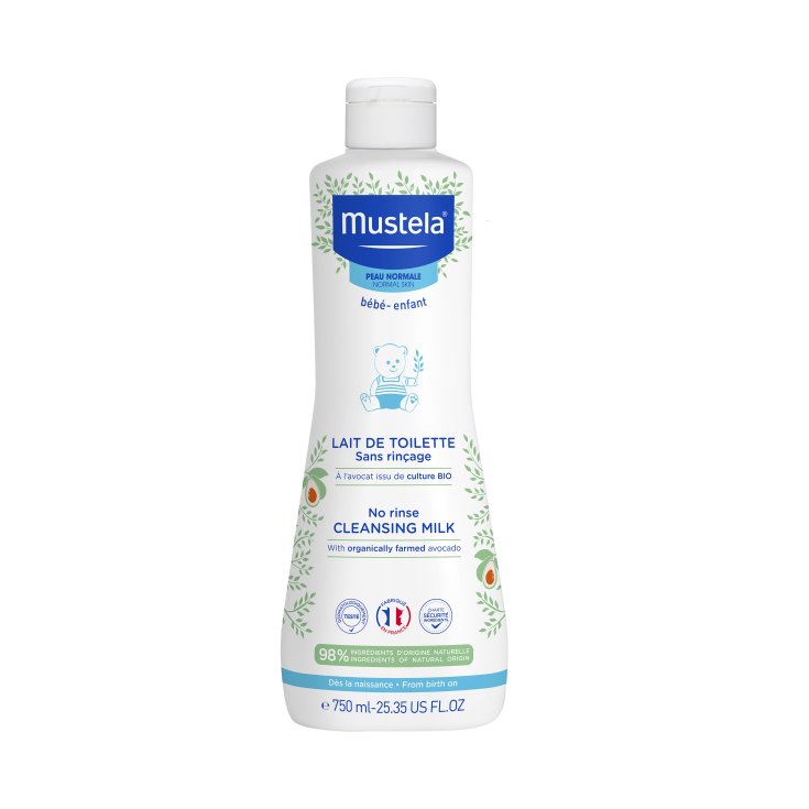 Mustela® Toilet Milk for Dry Skin 750ml