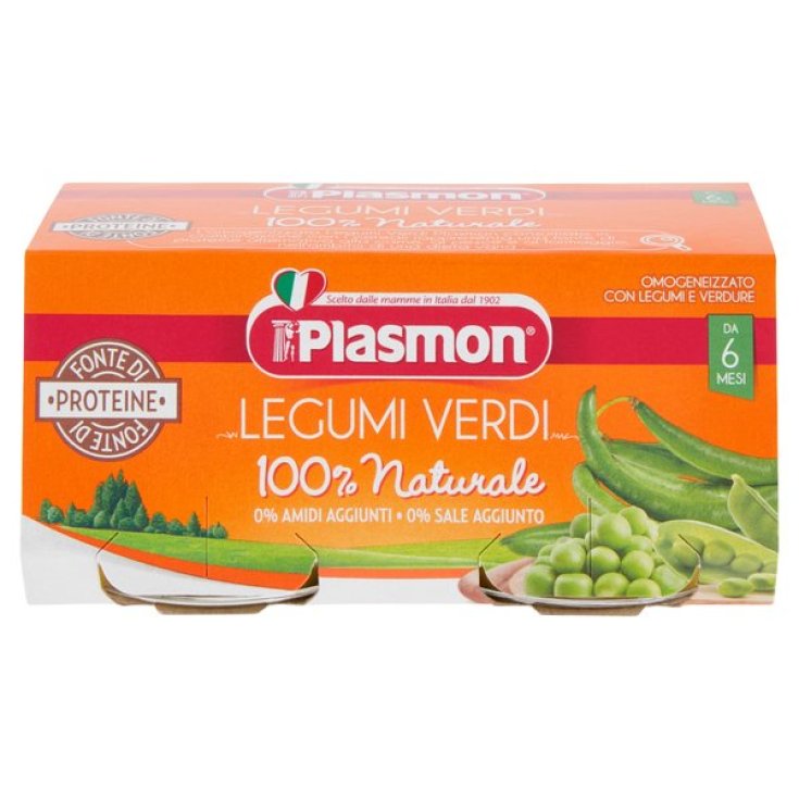 Green Legumes Plasmon 2x80g Promo