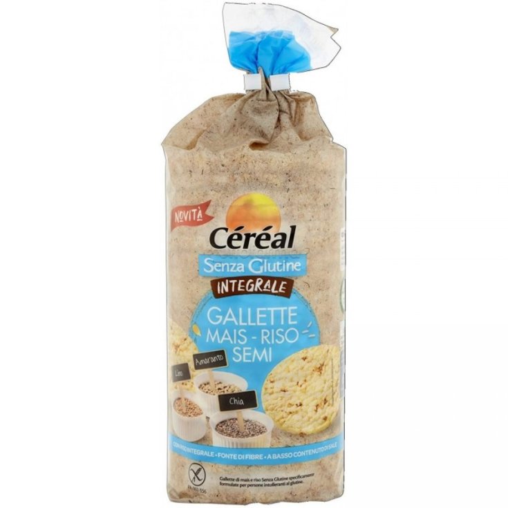 Wholemeal cakes Corn Rice Seeds Céréal 115g