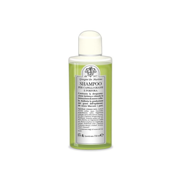 Oily Hair And Dandruff Shampoo Dr. Giorgini 250ml