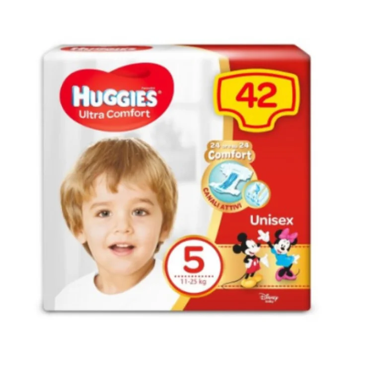 Ultra Comfort Size 5 Huggies® 42 Pieces