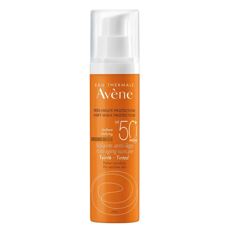 Tinted Anti-aging Sunscreen SPF50 + Avène 50ml