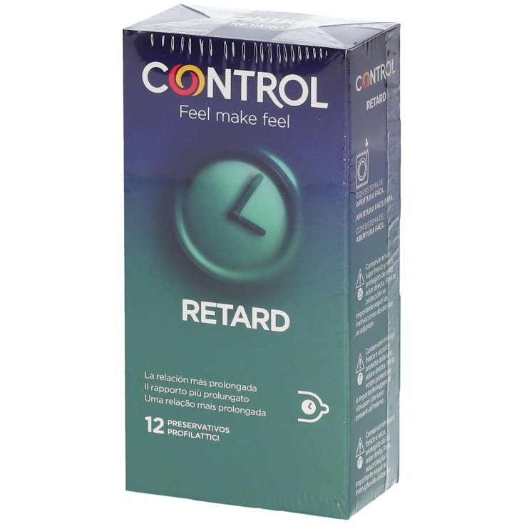 Non Stop Retard Control 12 Condoms Nominal Length 54mm