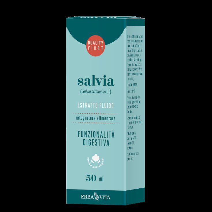 Sage Fluid Extract Erba Vita 50ml