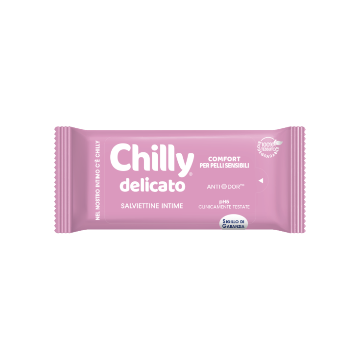 CHILLY NEW DELICATE WIPES 12 PCS