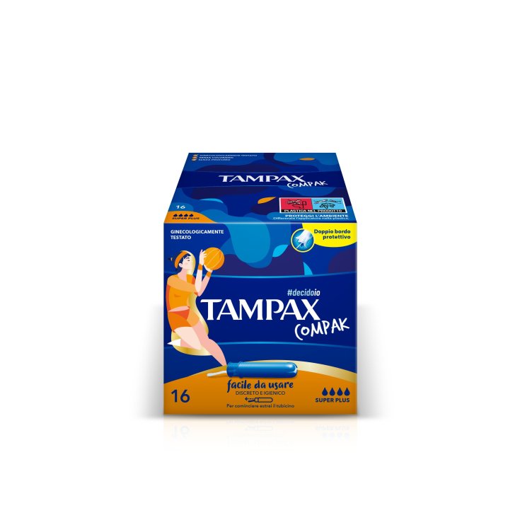 Tampax Compak Super Plus 16 Pieces